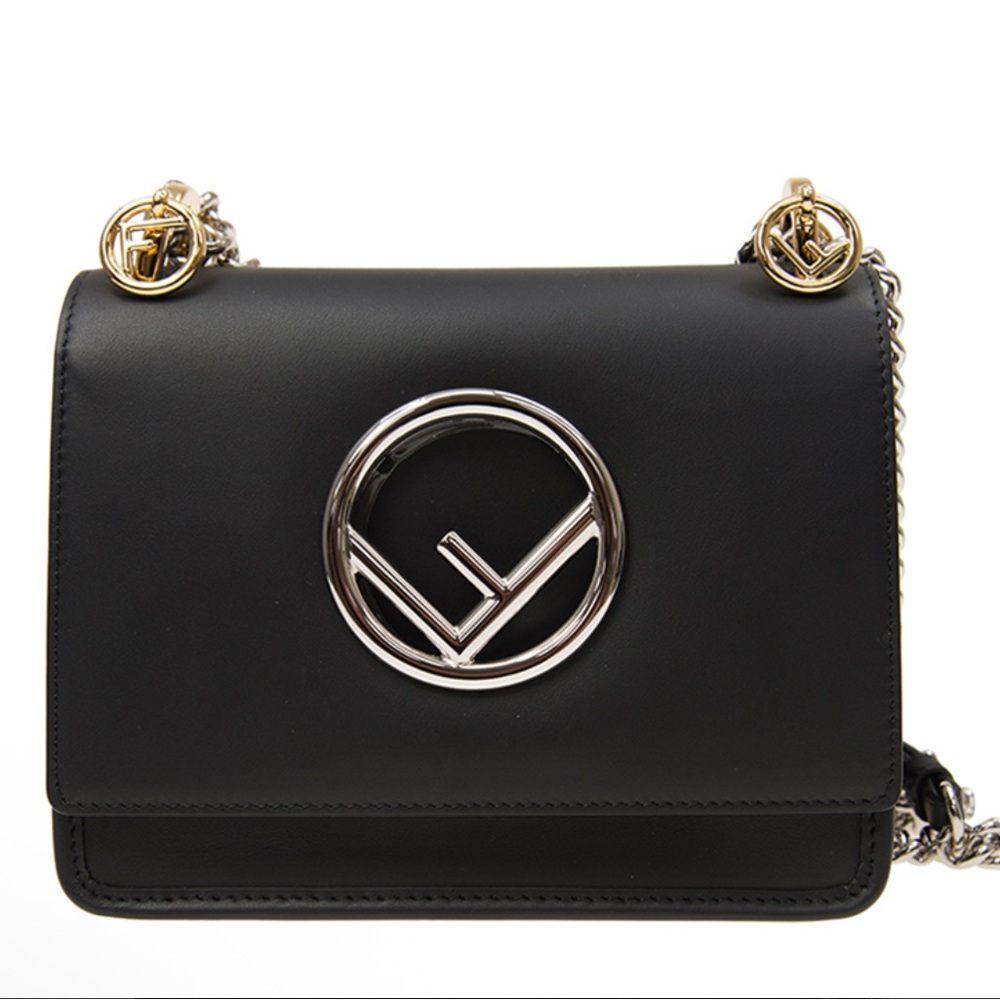 FENDI Kan I Logo Crossbody